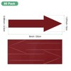 Unique Bargains PVC Self Adhesive Arrow Sticker 80 Pcs - 3 of 4