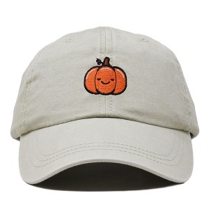 Dalix Baby Pumpkin Embroidered Cotton Baseball Cap Adjustable Dad Hat Womens - 1 of 4