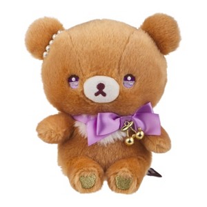 Chairoikoguma San-X Original with a Shining Jewel Cherry Plush - 1 of 4