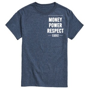 Men's - Scarface - Money Power Respect Short Sleeve Graphic T-Shirt - 1 of 4