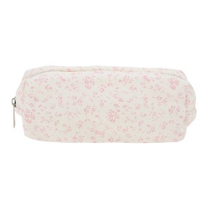 Unique Bargains Floral Print Style Drawstring Makeup Bag 1 Pc - 1 of 4
