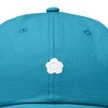 Dalix Lil Flower Embroidered Cotton Cap Outdoor Dad Hat Womens - 2 of 4