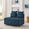 VYNXARIA Convertible Sleeper Sofa Chair Adjustable Backrest Recliner,Modern Linen Fabric for Living Room for Tight Spaces - 2 of 4