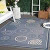 Courtyard CY1906 UV & Stain Resistant Non-Shedding Power Loomed Indoor/Outdoor Rugs - Safavieh - 2 of 4
