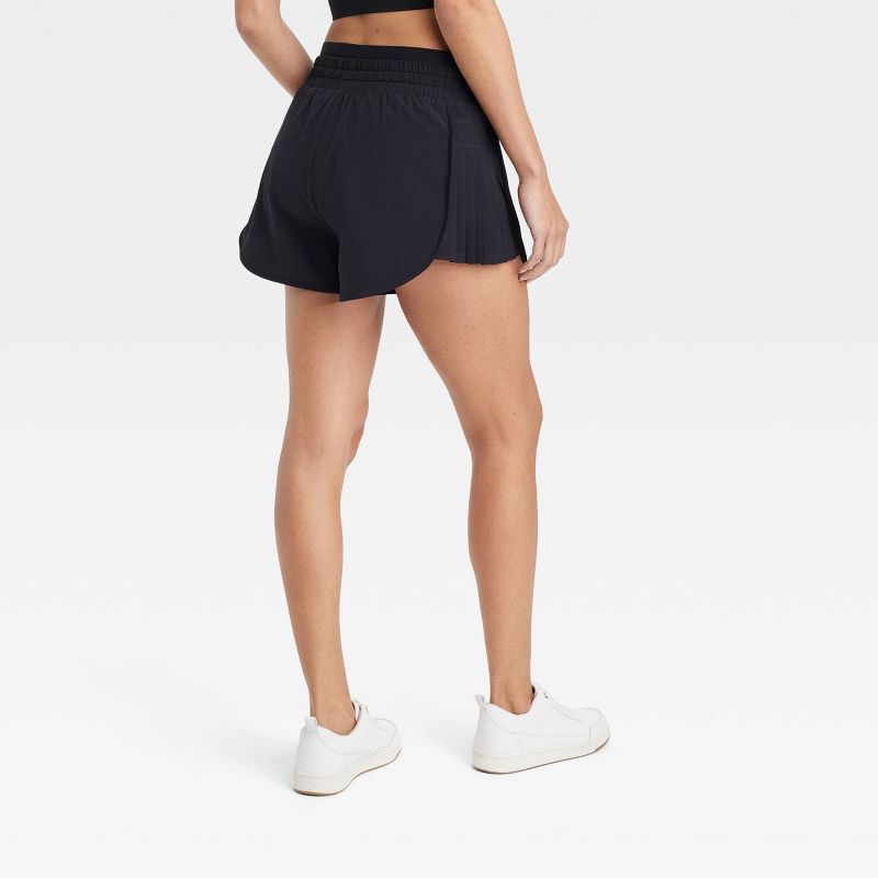 Women's High-Rise Pleated Side Shorts 2.5" - JoyLab™, 3 of 10