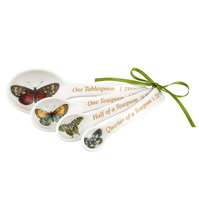 Portmeirion Botanic Garden Harmony Set of 4 Measuring Spoons