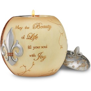 Pavilion Gift Company - Beauty of Life - 4.25" Tealight Holder - Candle Holders - 1 of 3