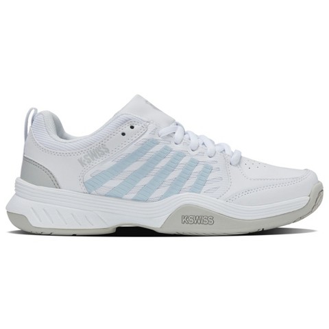 Обувь K-Swiss Women's Court Express 2 Tennis Shoe (White/Ballad Blue/Dawn Blue). (11)