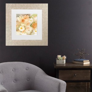 Trademark Fine Art Sheila Golden Garden Glow 2 Matted Framed Art - 1 of 4