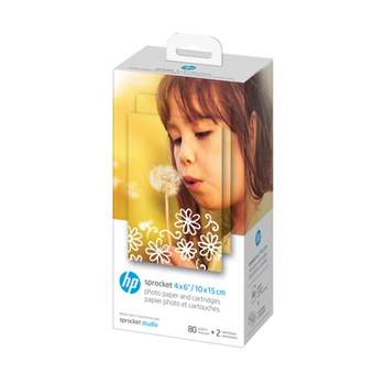 Hp Sprocket 2x3 Premium Zink Sticky Back Photo Paper (20 Sheets)  Compatible With Hp Sprocket Photo Printers. : Target
