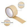 Unique Bargains Paper Adhesive Packing Tape for Masking Sealing Brown 2 Pcs - 4 of 4