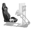 Dolonm Universal PVC Bucket Racing Seat with PU Leather, Adjustable Reclinable Sport Simulator Chair for Gaming - 2 of 4