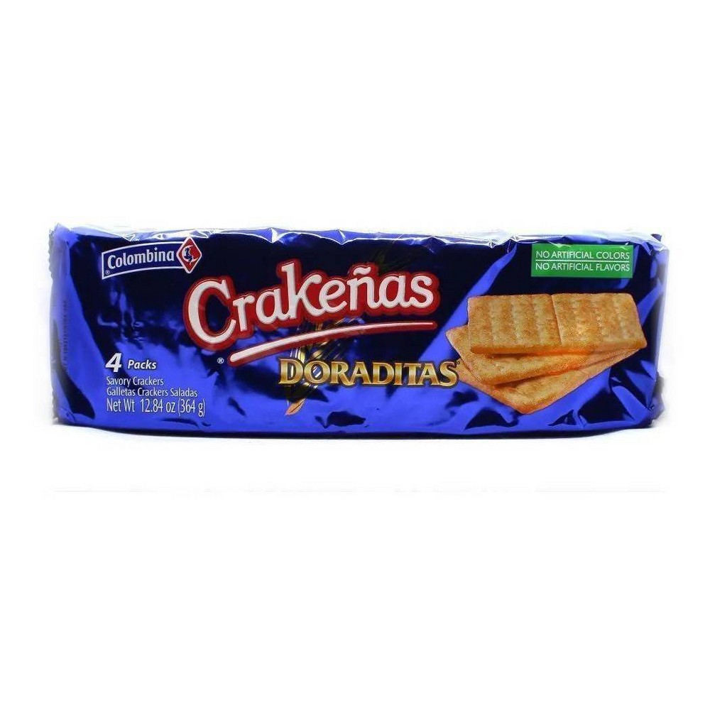 Colombina Crakeñas Doraditas - 12.84oz/4ct