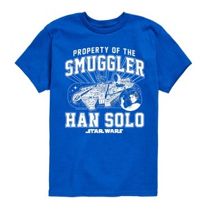 Boys' - Star Wars - Property Of The Smuggler Short Sleeve Graphic T-Shirt - 1 of 3