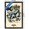 Trends International Kung Fu Panda 4 - Kung-Fu Framed Wall Poster Prints - 3 of 4