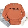 Simply Sage Market Thankful Mama Bold Heart Garment Dyed Long Sleeve - 3 of 4