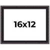 PosterPalooza | Antique Red Picture Frame - UV Acrylic, Backing Board, Hanging Hardware Included - 2 of 4