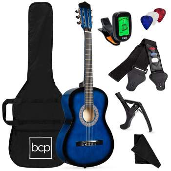 Best Choice Products 38in Beginner Acoustic Guitar Starter Kit w/ Gig Bag, Strap, Digital Tuner, Strings