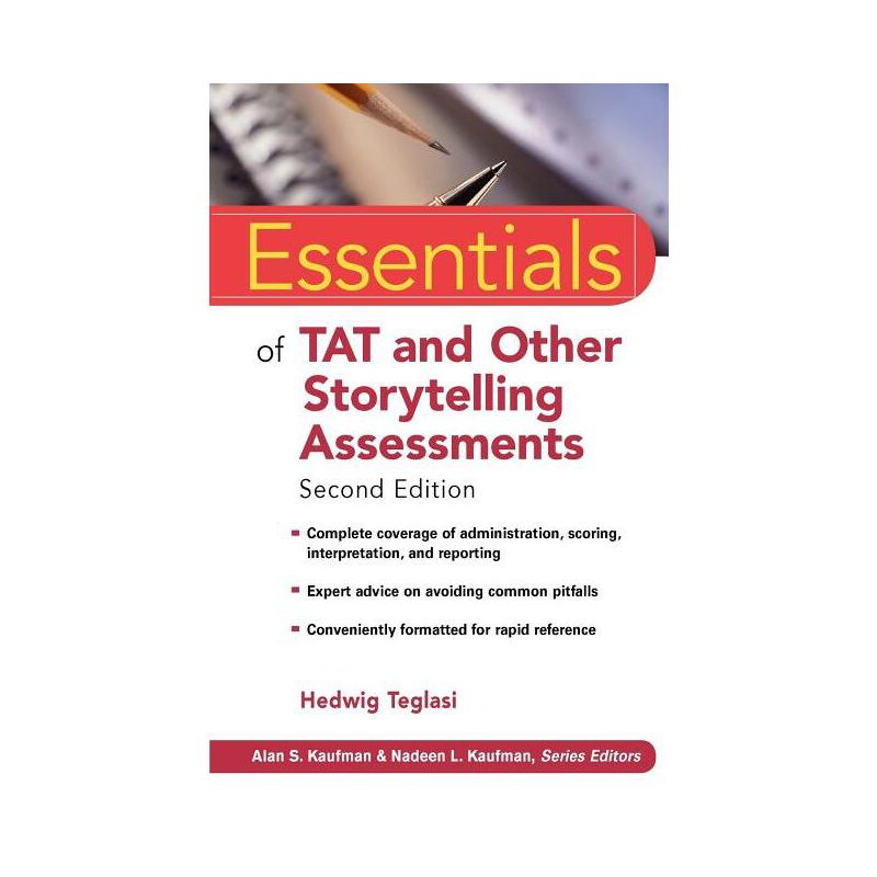 Essentials of Tat and Other Storytelling Assessments - (Essentials of Psychological Assessment) 2nd Edition by  Hedwig Teglasi (Paperback), 1 of 2