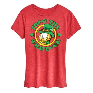 Women's - Garfield - Top O The Whatever Short Sleeve Graphic T-Shirt - 1 of 4