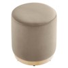 Modway Tilden 16 in. Round Performance Velvet Upholstered Ottoman - 2 of 4