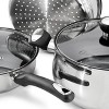 Oster Baldwyn 10 Piece Stainless Steel Belly-Shaped Nonstick Cookware and Utensil Set - 2 of 4
