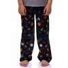 How to Train Your Dragon Boys' Toothless Class Raglan Pajama Pant Set Black - 3 of 4