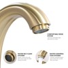PROOX 8 in. Widespread Double Handle Bathroom Faucet with Drain Assembly - 4 of 4