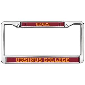 Ursinus College Mascot Full Size Standard License Plate Metal Frame - 1 of 4