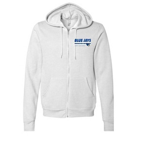 Adult Liberty High School Blue Jays Name & Graphic Full-Zip Fleece