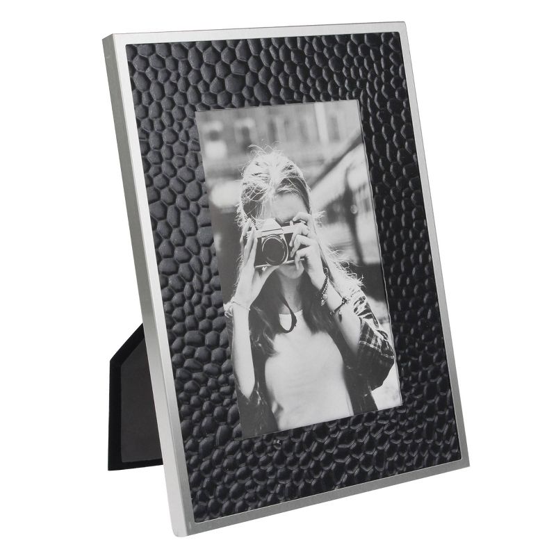 4&#34; x 6&#34; Metal Image Frame Silver/Black - Stonebriar Collection, 2 of 5
