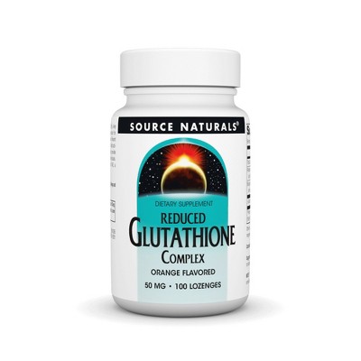 Glutathione Complex 50mg by Source Naturals, Inc.  -  100 Lozenge