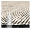 Unique Loom Laurel Handwoven Jute Collection Area Rug - Haven (7' 10" Round Black and White) - 4 of 4