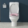 Toilet Seat with Built-In Toddler Potty Training Seat, Mother and Child Cover, Slow Close, Easy to Install,  Elongated - 3 of 4