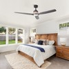 Parrot Uncle 56" Black Farmhouse LED Ceiling Fan with Remote and Light - 3 of 4
