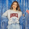 Simply Sage Market Women's America Land Of Liberty Eagle Short Sleeve Graphic Tee - 2 of 2