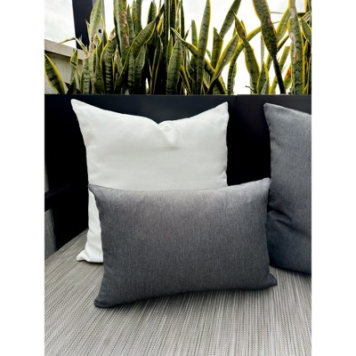 Essential Dark Grey 25" Indoor Outdoor Pillow