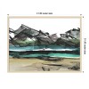 Amanti Art Abstract Mountain View IV by Ethan Harper Wood Framed Wall Art Print - 3 of 4