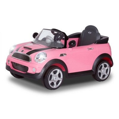 pink mini cooper power wheels