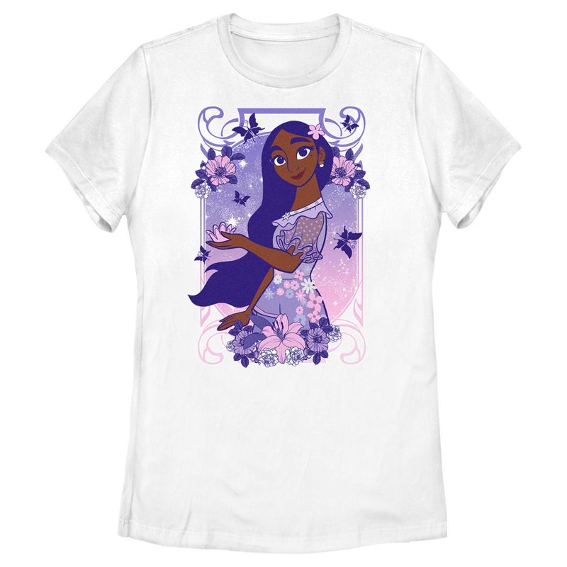 Women's Encanto Isabela Pretty in Purple T-Shirt, 1 of 5