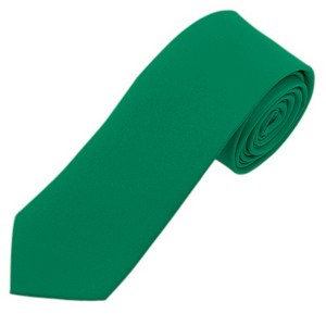 Men's Solid Color 2.75 Inch Wide And 57 Inch Long Slim Neckties - 1 of 4