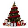 Every Day is Christmas Plastic Garland, Shatterproof 6-Foot Ball Ornament Garland for Christmas Tree, Mantle, Doorframe - 4 of 4