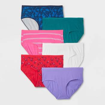 Buy VESY Women Cotton Hipster Solid Line Plus Size Panty Small to 10XL  (Pack of 4) (Small) Multicolour at