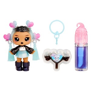 Yummiland Lip Gloss Doll: Sour Sweeties - Nina Heartpop Includes DIY Lip Gloss + Removable Keychain - 1 of 4