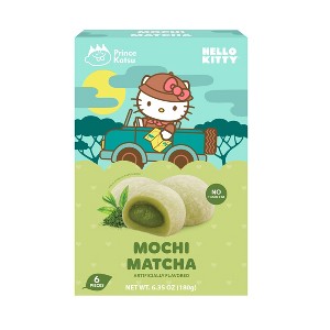 A-Sha Foods USA Hello Kitty Matcha Mochi - 6.35oz/6ct - 1 of 4