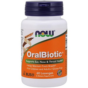 OralBiotic by Now Foods  -  60 Lozenge - 1 of 2