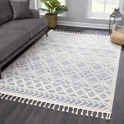 Hauteloom Magnolia Blue 2302 Area Rug