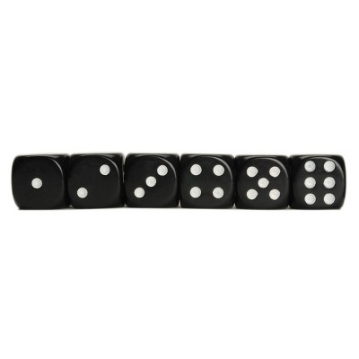 WE Games Opaque Dice - Set of 6