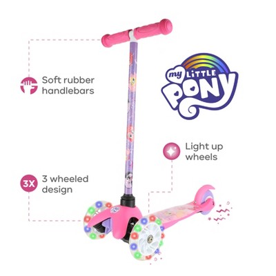 My little pony store 3 wheel scooter