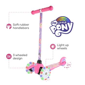 My Little Pony 3 Wheel Tilt and Turn Scooter